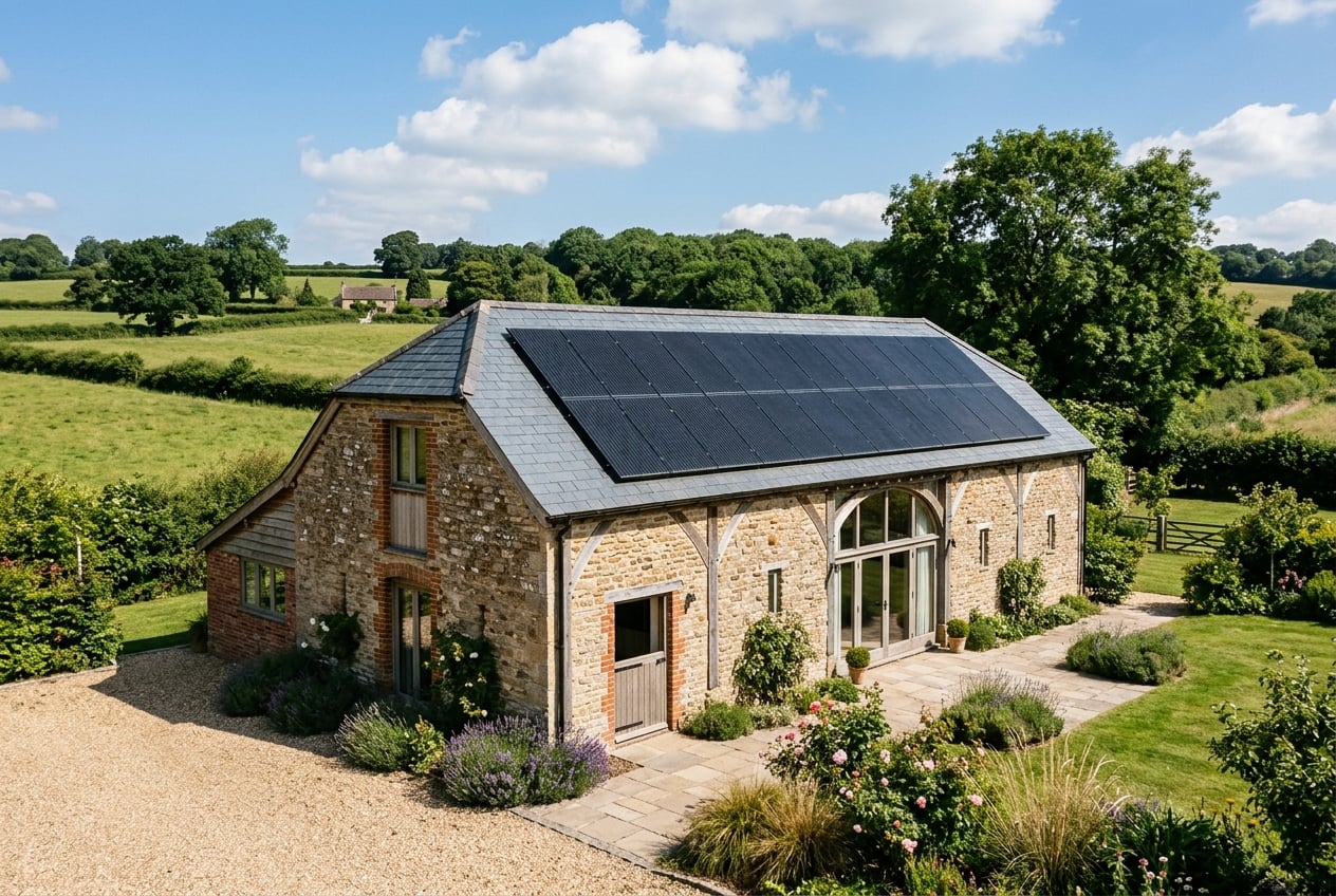 Rural Property Solar Install